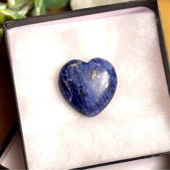 Artisan Jewelry - Sodalite Heart Stone
